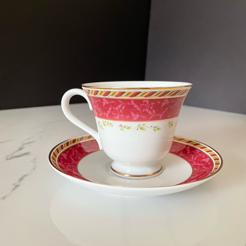 Seasons of Colour - Old Country Roses - Cup & Saucer by Royal Albert